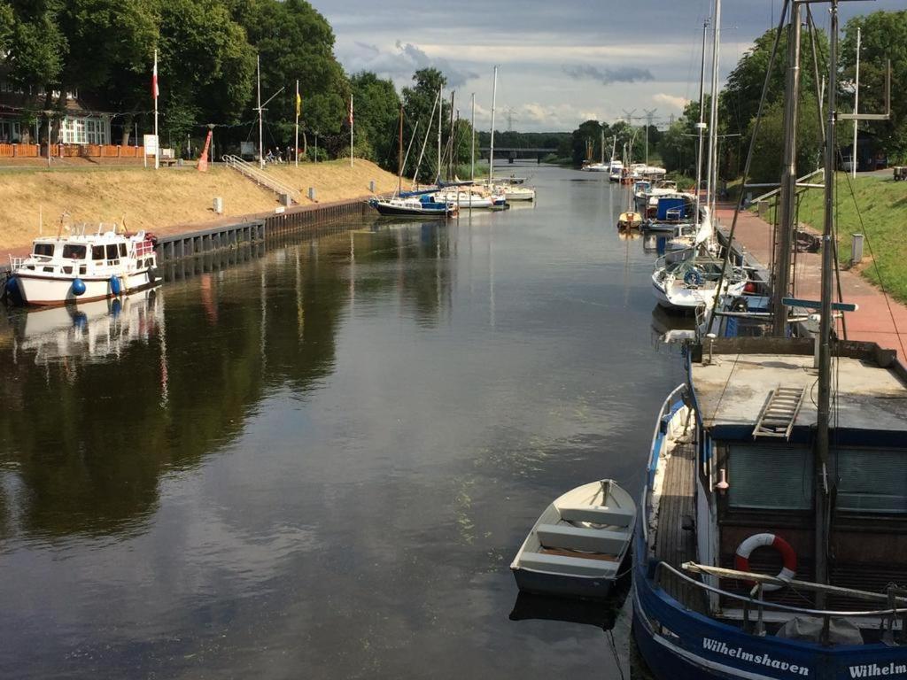 ווילהלמסהאבן Hausboot Resort Nordseekueste מראה חיצוני תמונה